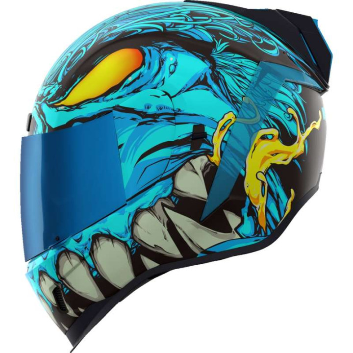 Casque moto Icon AIRFORM MIPS MANIK'RR LIGHT BLUE