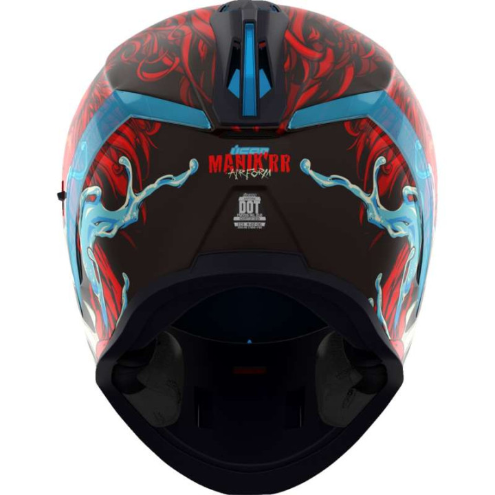 Casque moto Icon AIRFORM MIPS MANIK'RR RED