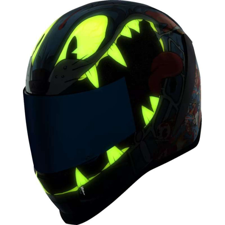 Casque moto Icon AIRFORM MIPS 9 LIVES BLUE