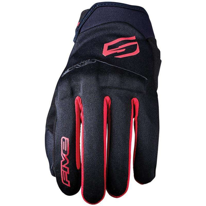 Five GLOBE EVO Gloves Black / Red