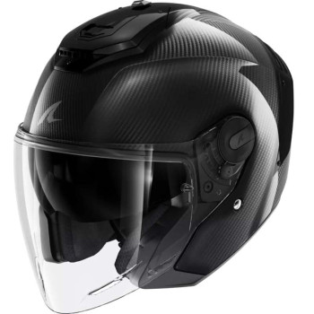 Shark RS JET FULL CARBON BLACK MATT motorcycle helmet