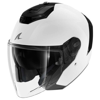 Shark RS JET BLANK WHITE motorcycle helmet