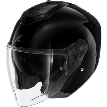 Shark RS JET BLANK BLACK motorcycle helmet