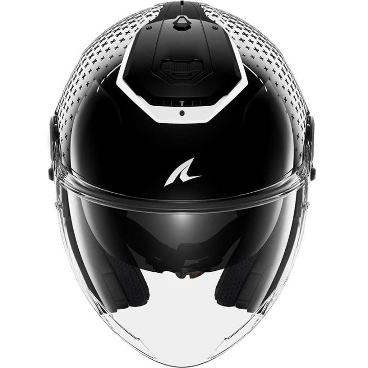 Casque moto Shark RS JET STRIDE NOIR/BLANC