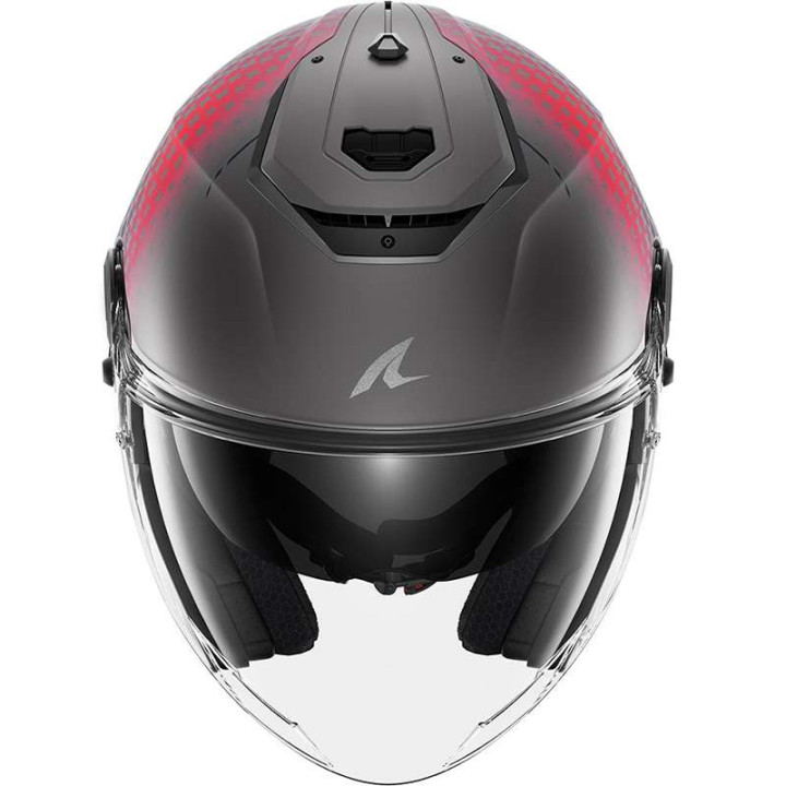 Casque moto Shark RS JET STRIDE ARGENT MAT/VIOLET