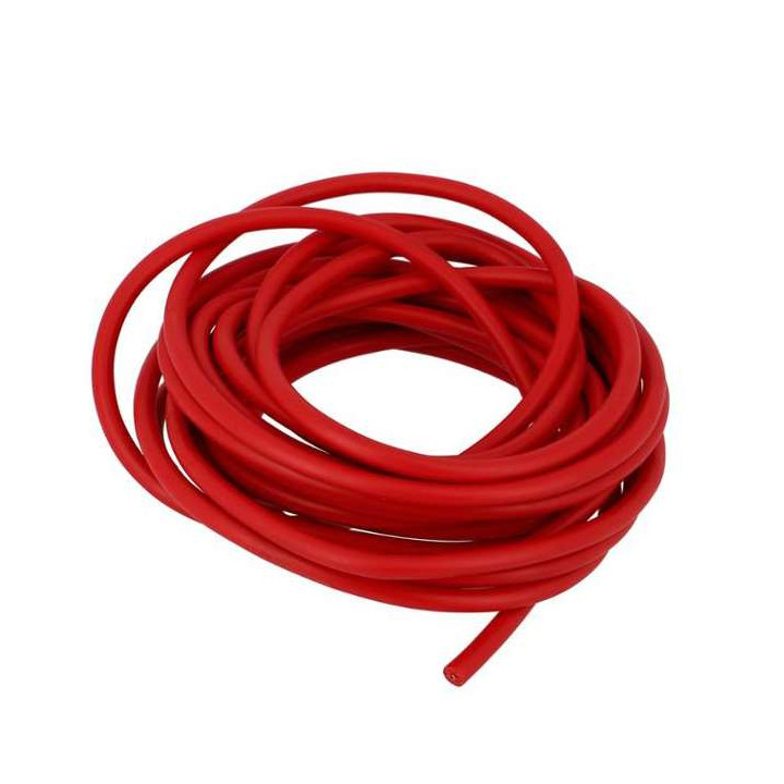 Fil de bougie rouge diam. 5 (5M)