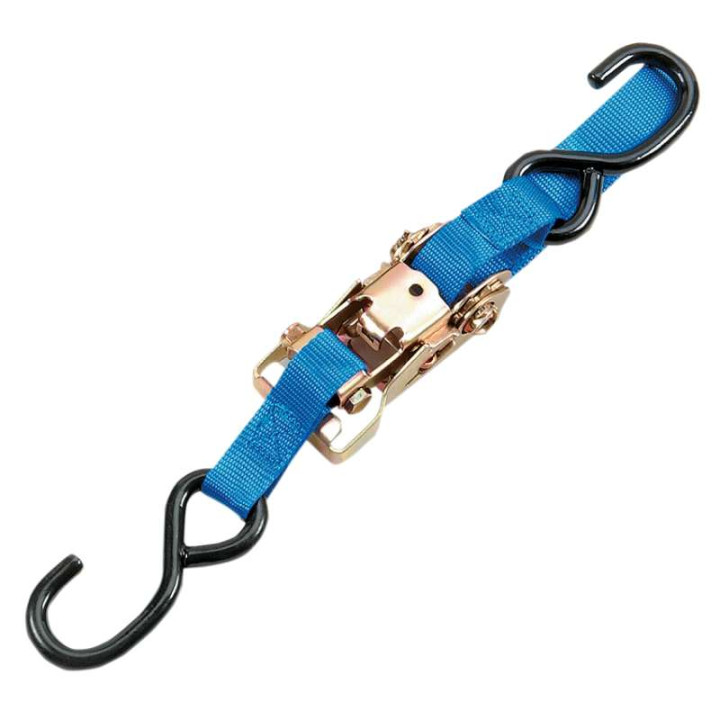Sangle à cliquet renforcée PARTS UNLIMITED Bleue 1,83m
