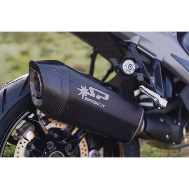 Silencieux homologué SPARK FIGHTER EVO Titane Noir BMW R1300GS