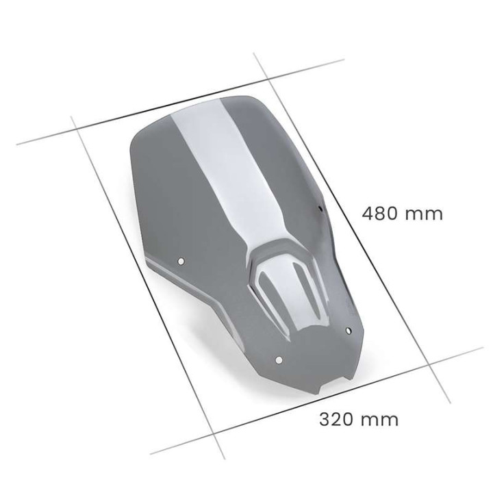 Bubble Puig TOURING +125cm (21396) CRF1100L AFRICA TWIN