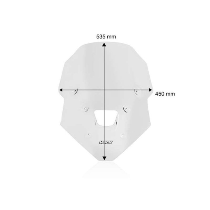 Bulle WRS CAPONORD (HO069) Honda CRF1100L Africa Twin 24-