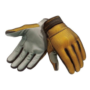 Tucano Urbano EDEN MESH Summer Motorcycle Gloves Black/Yellow
