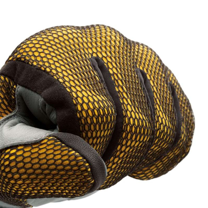 Tucano Urbano EDEN MESH Summer Motorcycle Gloves Black/Yellow