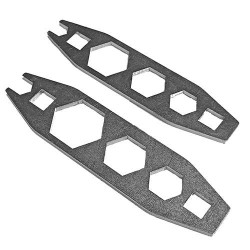 Set of 2 wrenches Les ForKeys by FTI (10/17/22/27 &amp- 12/19/24/32)