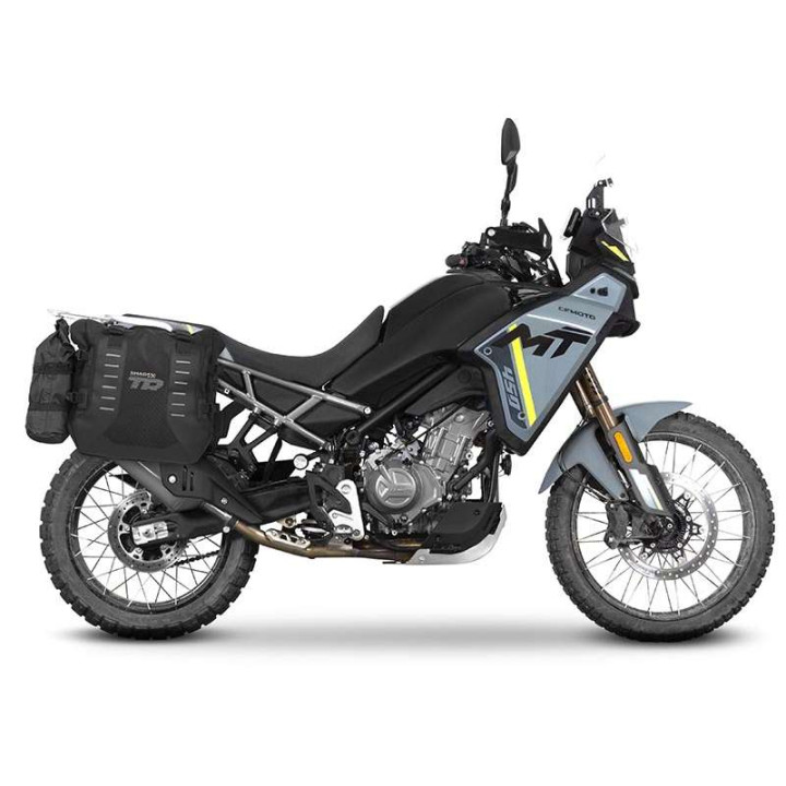 Shad TERRA TR40 2x32 liter pannier kit + CF MOTO 450 MT brackets Shad TERRA TR40 2x32 liter pannier kit + CF MOTO 450 MT brackets
