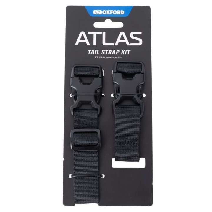 Oxford Atlas Black rear strap kit