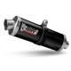 Silencieux de rechange gauche Mivv OVAL Inox noir (00.73.KU.002.SX2B)