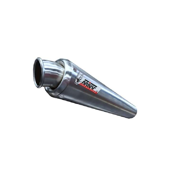 Silencieux de rechange droit Mivv X-CONE 90 Inox (00.73.KU.001.SC2)