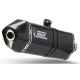 Silencieux de rechange droit Mivv SPEED EDGE Inox noir (00.73.KU.001.SRB)