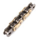 AFAM 520 MR2-G Gold/Black transmission chain 122 links