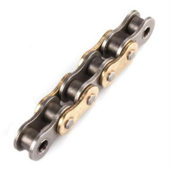 AFAM 520 MR2-G Gold/Black transmission chain 122 links