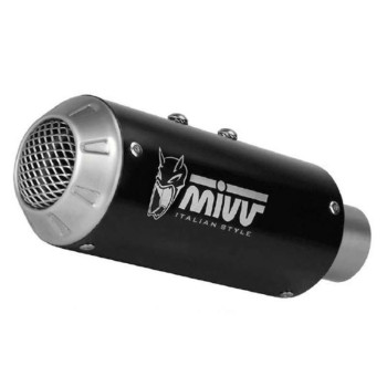Silencieux de rechange droit  Mivv MK3 Inox noir (00.73.KU.001.SM3B)