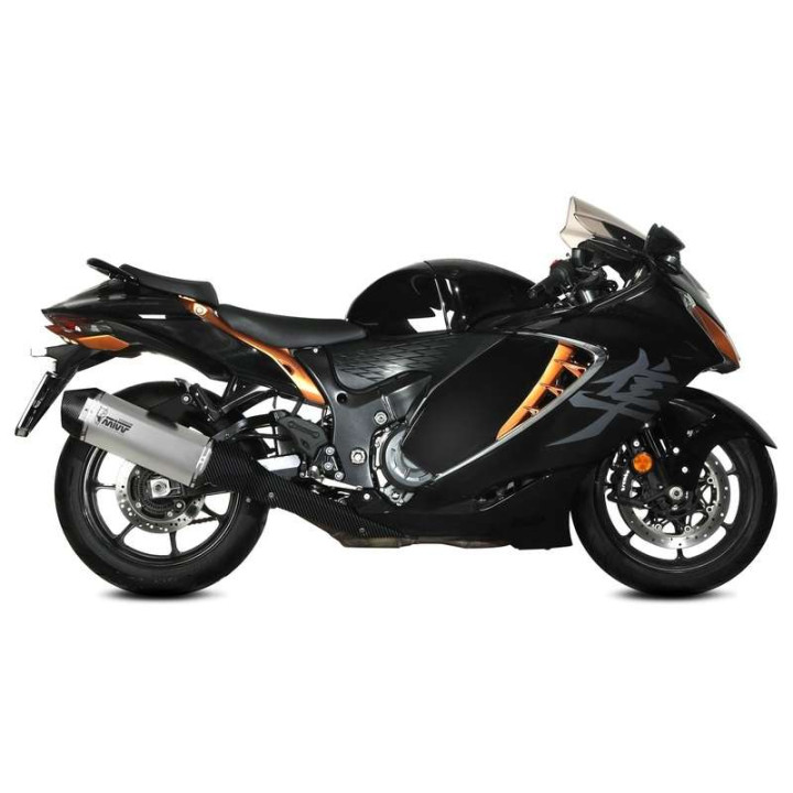 Silencieux homologués (x2) Mivv SPEED EDGE Titane (S.060.LRT) Suzuki GSX1340R HAYABUSA 21-