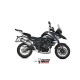 Silencieux homologué Mivv OVAL Inox (E.012.LX2C) BENELLI TRK 702/X