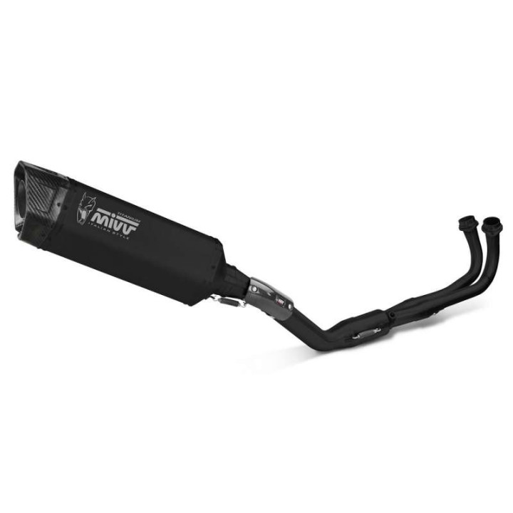 Ligne complète Mivv SR-1 Titane noir (Y.073.LR1TBN) Yamaha T-max 560
