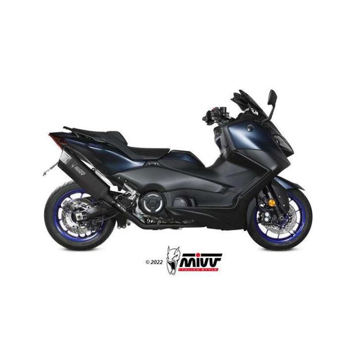 Ligne complète Mivv SR-1 Titane noir (Y.073.LR1TBN) Yamaha T-max 560
