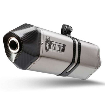 Silencieux homologué Mivv SPEED EDGE Inox (E.004.LRX) BENELLI TRK 502 X 18-	