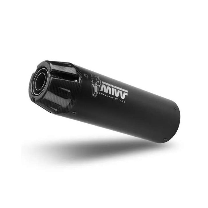 Ligne complète Mivv HR-1 Inox noir (Y.077.LH1BG) Yamaha XSR700