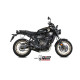 Ligne complète Mivv HR-1 Inox noir (Y.077.LH1BG) Yamaha XSR700