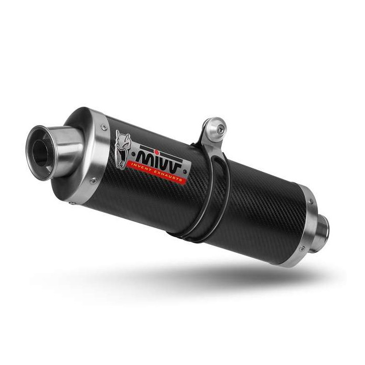 Silencieux homologué Mivv OVAL Carbone Honda CBR600F4 99-00