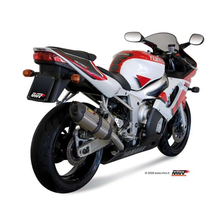 Silencieux homologué Mivv SUONO Inox Yamaha YZF-R6 99-02