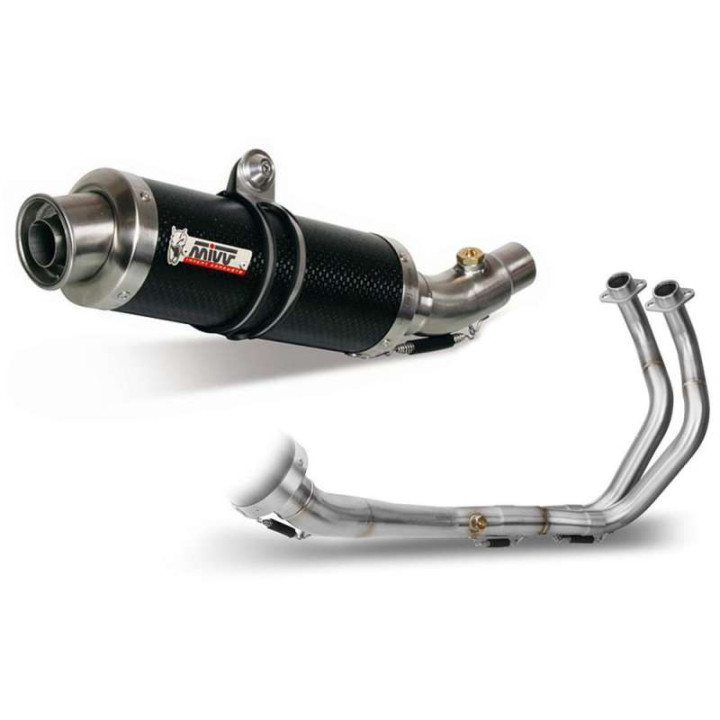 Ligne complète homologuée Mivv GP Carbone Yamaha MT-07