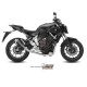 Ligne complète homologuée Mivv GP Carbone Yamaha MT-07