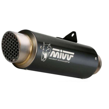 Mivv GP PRO Inox muffler black (D.041.LXBP) Ducati Monster 821/1200
