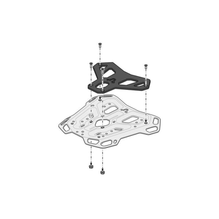 Support top case SW-Motech RACK ADVENTURE BMW R1300GS (support BMW)