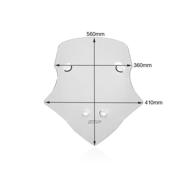 Bulle WRS CAPONORD (DU016) Ducati Multistrada V4/S/SPORT/RALLY
