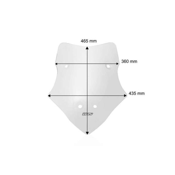 Bulle WRS STANDARD (DU033) Ducati Multistrada V4/S/SPORT/RALLY