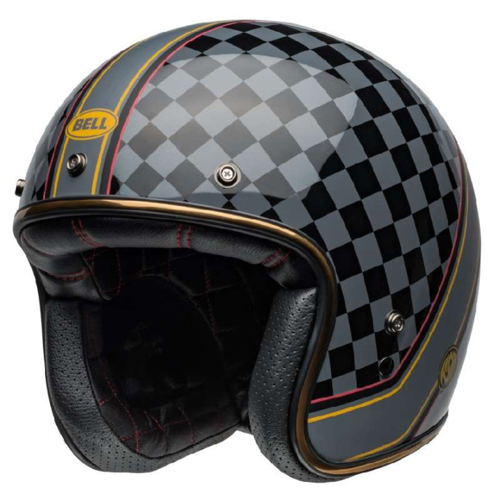 Casque moto Bell CUSTOM 500 RSD Wreakers Gloss Black/Gold