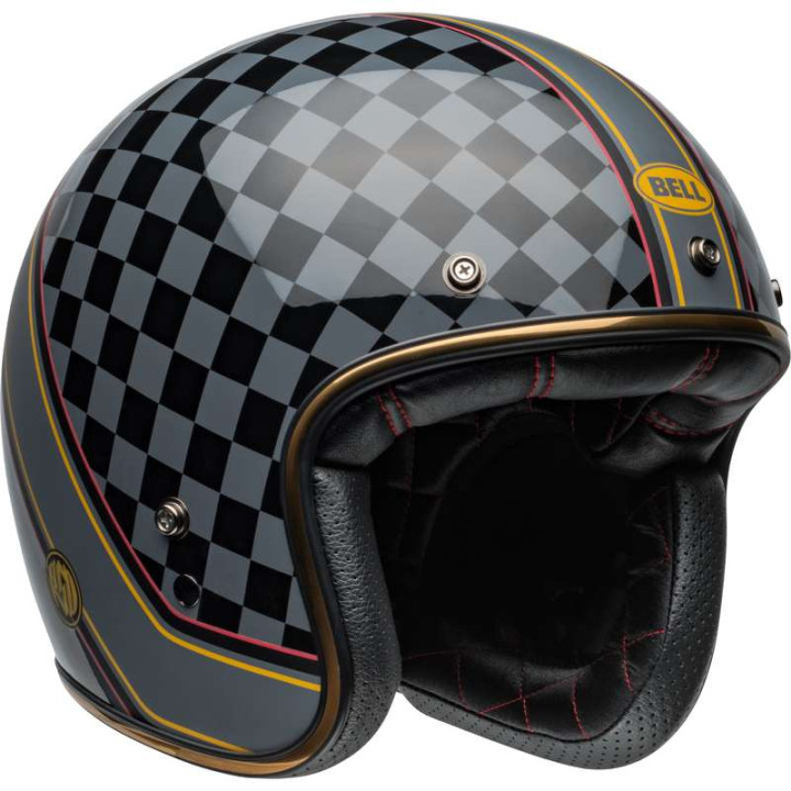 Casque moto Bell CUSTOM 500 RSD Wreakers Gloss Black/Gold