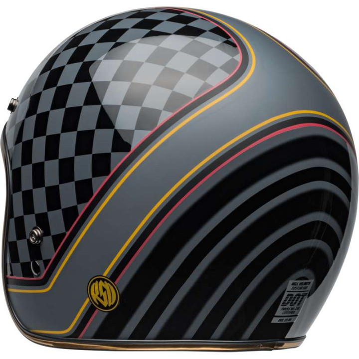 Casque moto Bell CUSTOM 500 RSD Wreakers Gloss Black/Gold