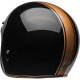 Casque moto Bell CUSTOM 500 Rally Gloss Black Bronze