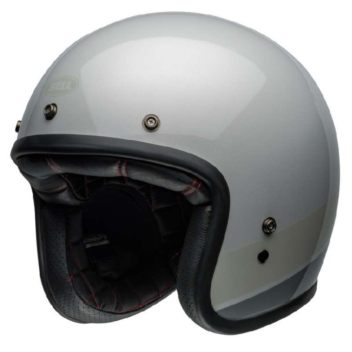 Casque moto Bell CUSTOM 500 Gloss Silver Flake