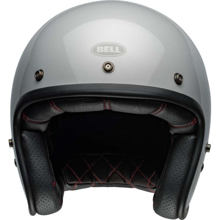 Casque moto Bell CUSTOM 500 Gloss Silver Flake