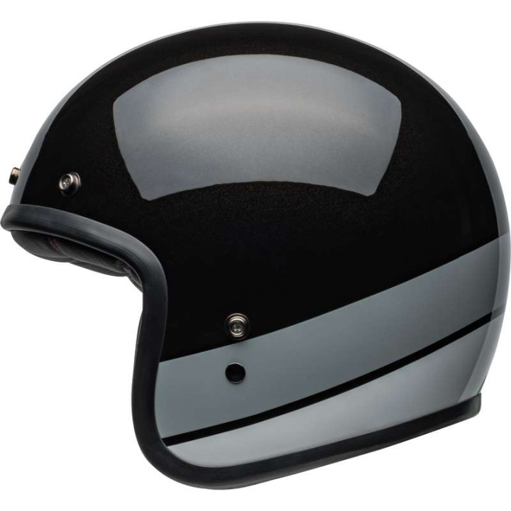 Casque moto Bell CUSTOM 500 Gloss Black Flake