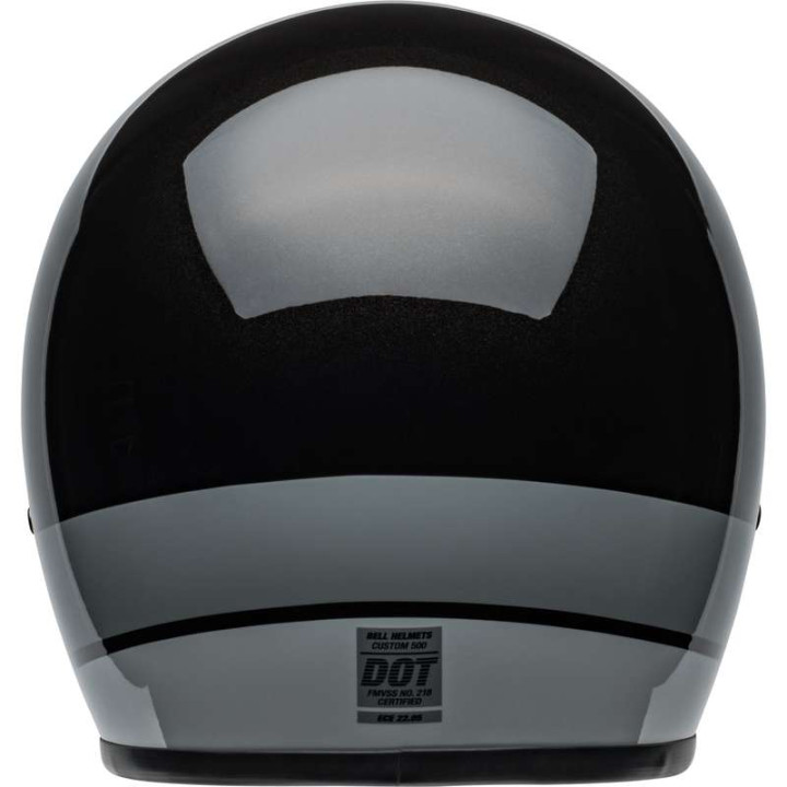 Casque moto Bell CUSTOM 500 Gloss Black Flake