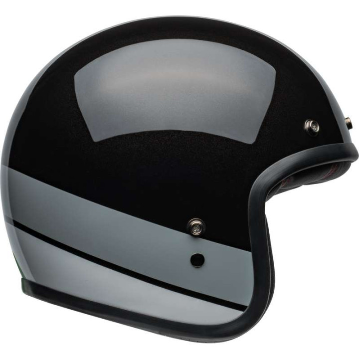 Casque moto Bell CUSTOM 500 Gloss Black Flake