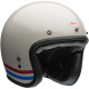 Bell CUSTOM 500 Stripes Pearl motorcycle helmet